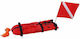 Xdive Buoy Genius PVC with Nylon Cover Red