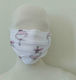 Kinder Stoffschutzmaske Piëta Weiß Rosa Ballerinas