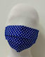 Kinder Stoff Schutzmaske mit Ventil Blau