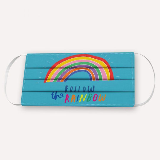 Girl Rainbow Mask No Color Masks