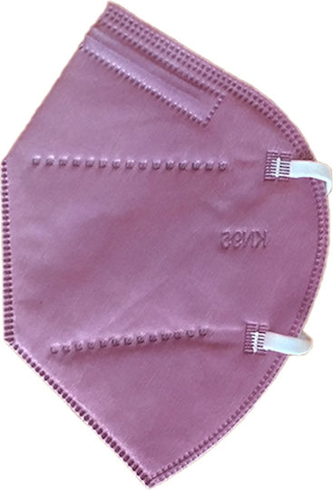 Protective Mask for Adults Kn95 Shades of Pink 1 Piece