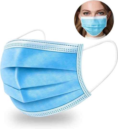 3ply Protective Masks Non-Reusable 1000 Pieces Non-Medical OEM
