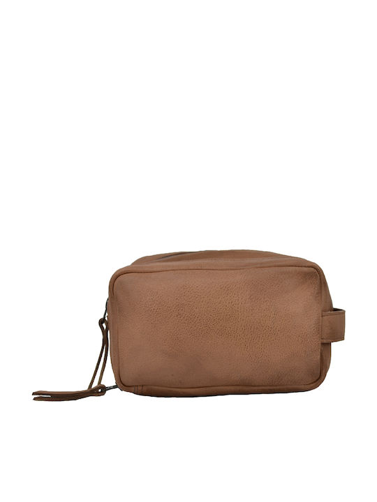 Leather 100 Leather Pouch-Necessaire Code 04-ba...