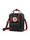 Fjallraven Kanken Sling Black Ox Red