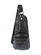 Men's Backpack Annie Leather 19*36*5 Genuine Leather Black Tsa.101.03.07.032 220