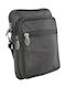 Herren Tasche Annie Leder Echtes Leder Schwarz Tsa.101.03.02.059 306 Sm