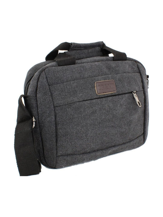 Herren Tasche Aus Stoff Hängend – Crossbody Ormi Graues Tsa.101.03.02.031 7352