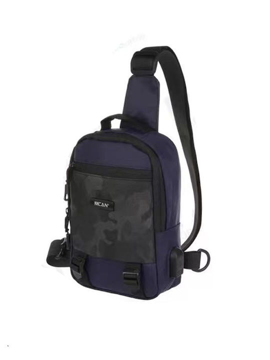 Crossbody Bag Mcan Blue 22x5x15cm Z-219