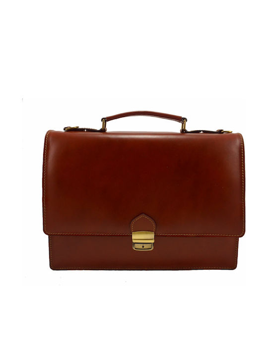Επαγγελματικη Δερματινη Τσαντα Mybag 7035 Brown...