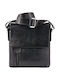 Geantă Bărbătească de Umăr Tip Crossbody Neagră 19061-01 V-store