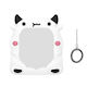 Protective Silicone Case Console Tamagotchi Uni 2023 Pets White Cow