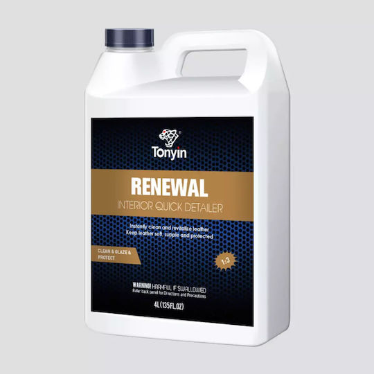 Tonyin Ointment Cleaning / Polishing and Protection for Leather Car Parts 4lt