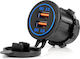 AMiO Car Cigarette Lighter Adapter 12V - 24V