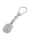 Breloc Argintiu Simbol Medical 10,5x2cm