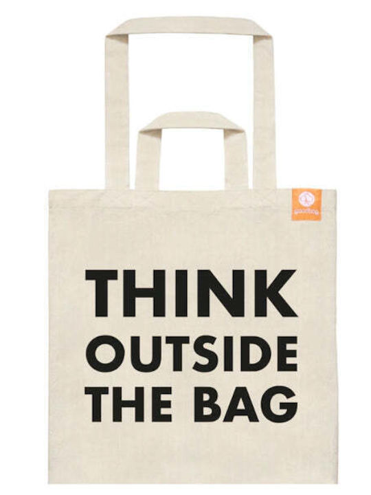 Goodbag Travel Sacosa de Cumparaturi Think Nature Cu Buzunar Interior Mare