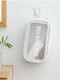White Travel Toiletry Bag Waterproof Transparent Jc05303