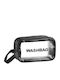 Νεσεσερ Washbag 25χ15εκ Διαφανο-μαυρο Jc05303-085