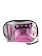 Set 3pcs Toiletry Bags V-store 6725 Fuchsia