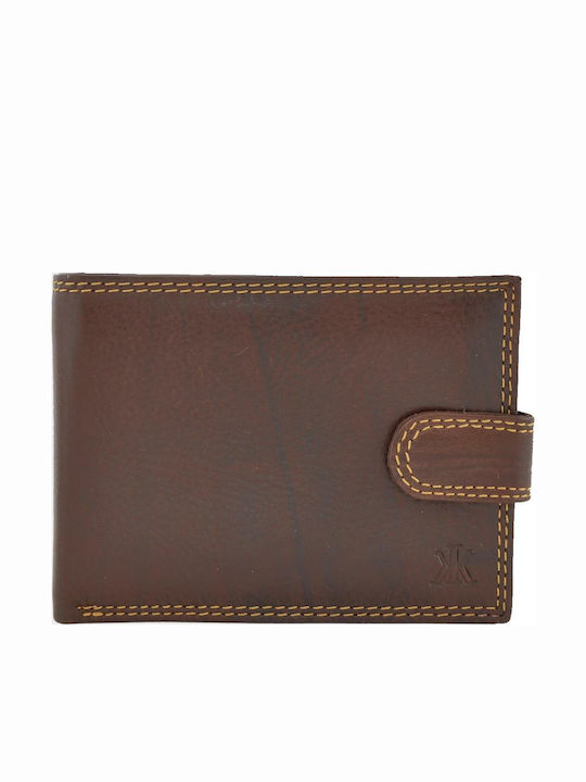 Men's Leather Wallet Brown Kappa K-1326cp