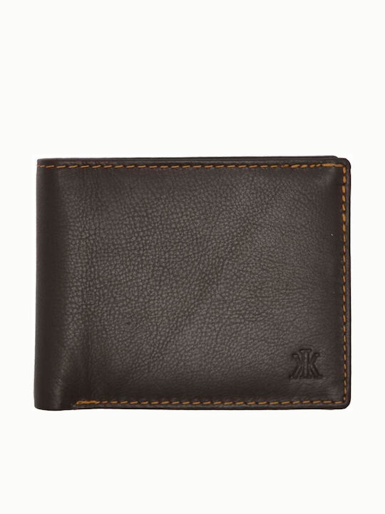 Herrenbrieftasche Aus Leder Braun Kappa K-792