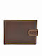 Herrenbrieftasche Aus Leder Braun Kappa K-1347l