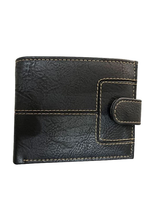 Herrenbrieftasche Gts Moda Italia Schwarz Identitätsfach