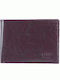 Men's Wallet Brown Artificial Leather ID Holder
