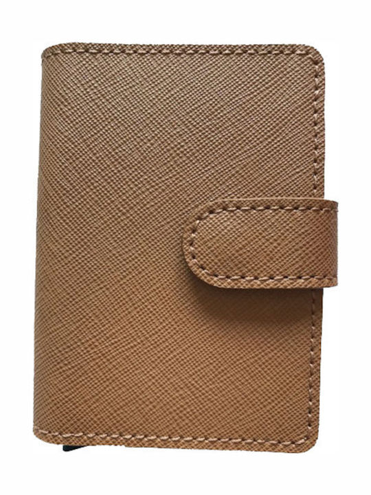 Leanschi Portofel Tech RFID-Safe din Piele Acorn