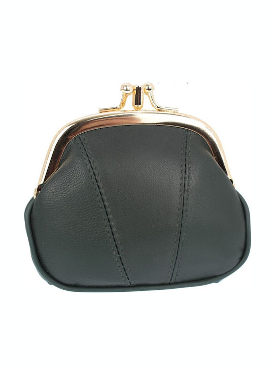 Women's Wallet Pouch Annie Leather Genuine Leather Green Por.104.02.084 322
