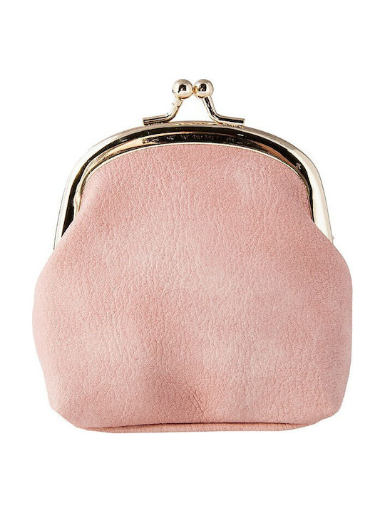 Oval Coin Purse Clip 7759 V-store Pink