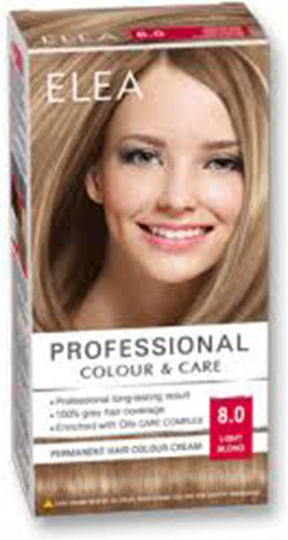 Elea Professional Color & Care No 8.0 Ανοιχτο Ξανθο 60ml