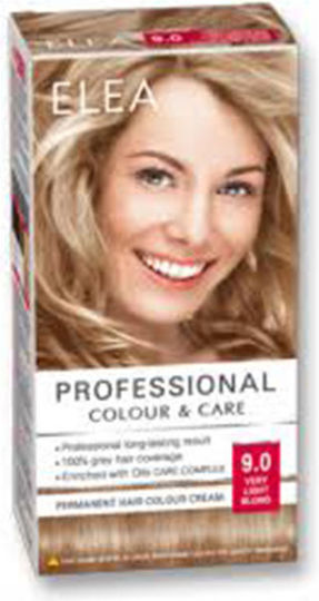 Elea Professional Color & Care No 9.0 Πολυ Ανοιχτο Ξανθο 60ml