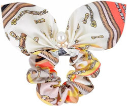 Scrunchy Πέρλα Λευκό