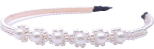 Hair Headband Decorated Small Pearls Various Designs 3