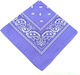 Baumwollene Bandana 100% 54x54cm Lila