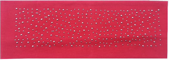 Stoff Haarband Strassakí 7,5cm Rote