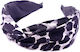 Headband Turban Leopard Excellent Quality Black