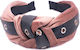 Haar Stirnbänder Cb561-04 Samt Rosa