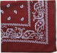 Bandana Bumbac 54x54 Burgundia