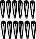 Set 12 Black Hair Pins Hair Clip