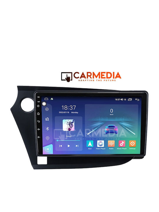 Carmedia Auto-Audiosystem für Honda Einblick 2009-2014 (Bluetooth/USB/WiFi/GPS/Apple-Carplay/Android-Auto) mit Touchscreen 9"