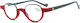 Cammello Lesebrillen +2.75 Graues Rotes