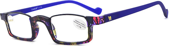 Cammello Reading Glasses +2.00 in Red color