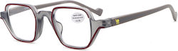 Cammello 23012 Ochelari De Citit +3.50 Gri/Roșu