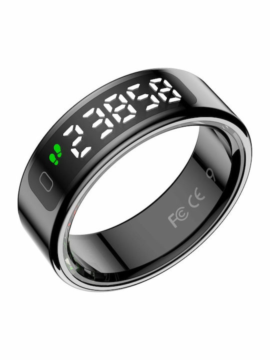 Leotec Kör HA Smart Ring 19.2mm με Παλμογράφο Μαύρο