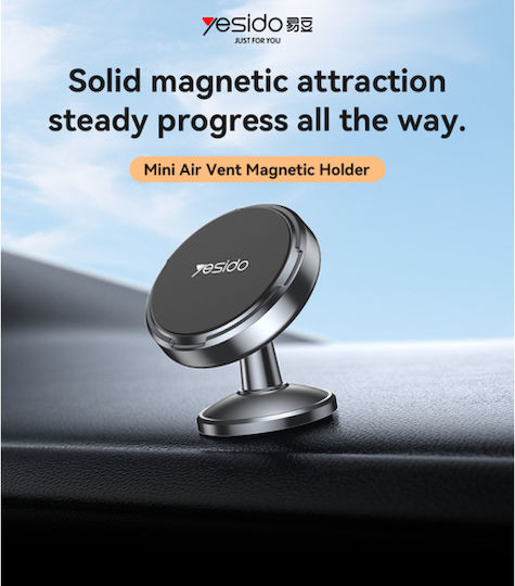 Yesido C215 Car Mobile Mount with Magnet Black