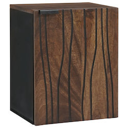 vidaXL Schrank Badezimmerschrank B38xT33.5xH48cm Braun