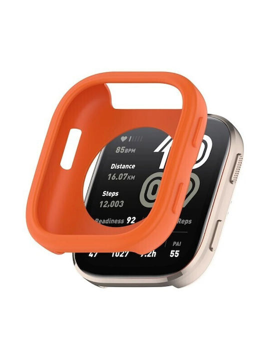 Protective Cover Silicone Case in Orange color for Huami Amazfit Bip 6 Protective Cover Silicone Case in Orange color for Huami Amazfit Bip 6