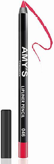 Amy's Μολυβι Χειλιων Lipliner Pencil No.046 Κοκκινο