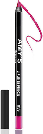 Amy's Creion Contururi De Buze Lipliner Nr.059 Nuanță Roz Închis